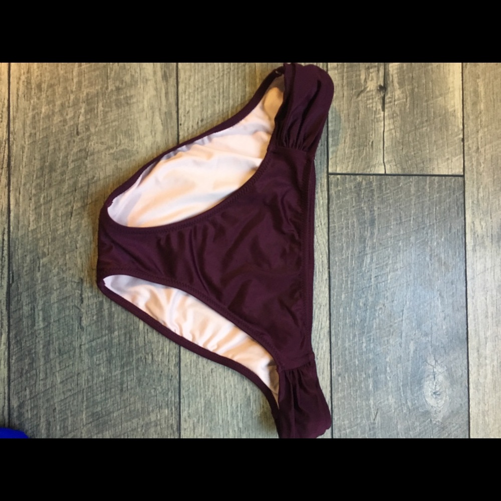Plum VS bikini bottoms